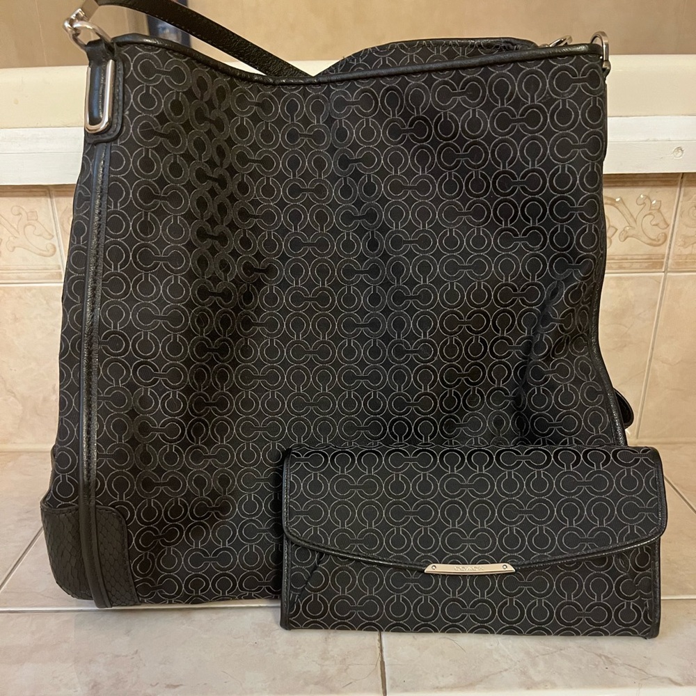 Coach purse and wallet